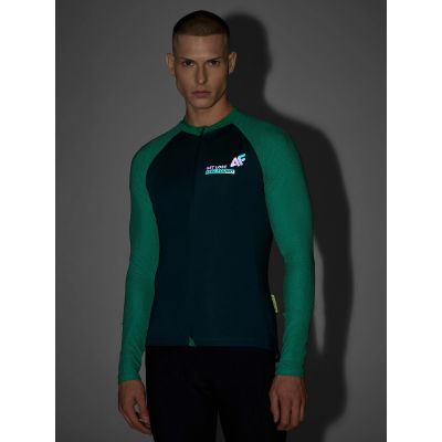 7. Men's 4F Cycling Longsleeve with UPF50+ Filter 4FRSS26TFLOM649-41S