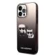 2. Karl Lagerfeld KLHCP14LTGKCK iPhone 14 Pro 6.1 "hardcase black / black Gradient Ikonik Karl & Choupette