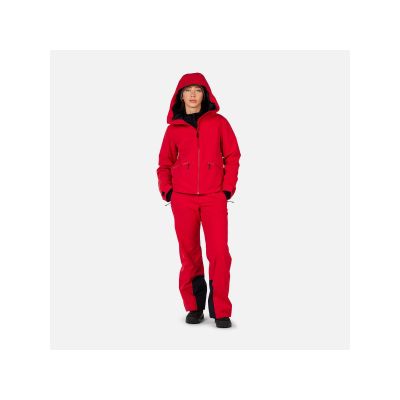 2. ROSSIGNOL W ROCHRUN INSULATED JKT women's ski jacket red