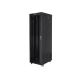 LANBERG FLOOR RACK CABINET 19" 42U 600X1000 GLASS DOOR LCD BLACK FF01-6042-12BL (FLAT PACK)