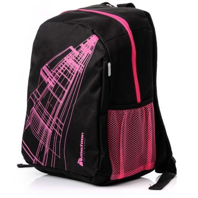 3. Meteor Hathor Backpack 75459 Black and Pink
