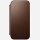 6. Nomad Modern Leather Folio Cell Phone Case 17.5 cm (6.9") Brown