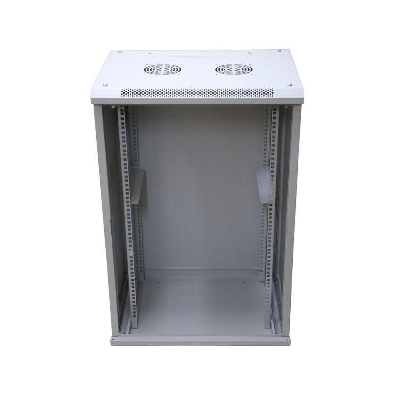 4. Extralink - 19" 15U 600x450 Gray Wall Mounted Cabinet