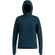Women’s Odlo ESSENTIAL THERMAL Mid layer hoody green