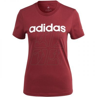 2. adidas Loungewear Essentials Slim Logo Tee W IM2829