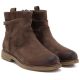 4. Women's brown suede ankle boots Jezzi ASA296-4