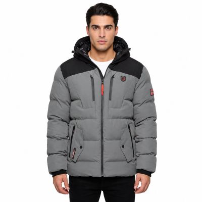 5. Men’s parka Geographical Norway CACHOT GREY DB MEN 068 (WA1698H/GN-GREY)