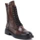 Brown Women’s Leather Worker Boots Artiker 59C1207