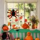 5. HALLOWEEN SPIDER DECORATIVE FIGURINE ORANGE