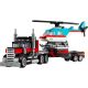 3. LEGO Creator 31146 Flatbed Truck with Helicopter