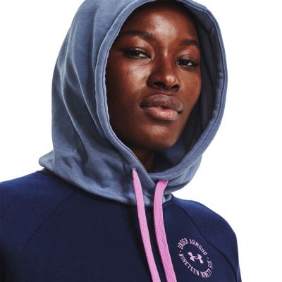 6. Under Armor Rival Fleece CB Hoodie W 1373031 410