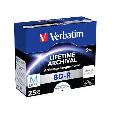 2. BD-R Verbatim 25GB 4x jewel case