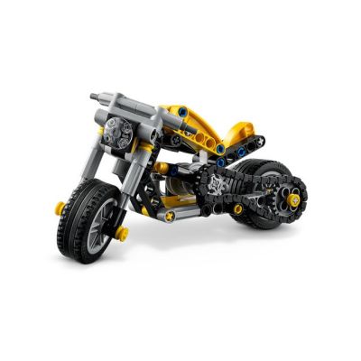 5. LEGO Technic 42225 - Yellow Motorcycle