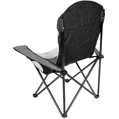 5. LUX FOLDING CAMPING CHAIR 60X60X105CM GREY-BLACK