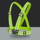 4. Adjustable reflective harness for a running bike - orange