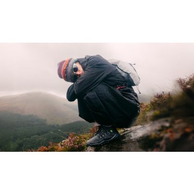 10. Vivobarefoot MAGNA FOREST ESC WOMENS OBSIDIAN/LIME minimalist hiking shoes (209082-02)