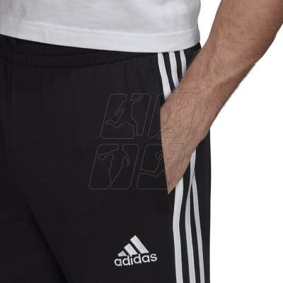 7. Adidas Essentials Tapered Elasticcuff 3 Stripes Pant M GK8829