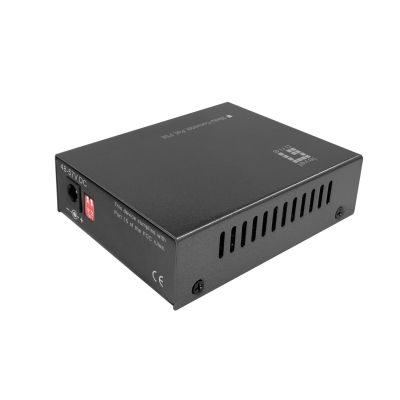 3. LevelOne GB Converter RJ45->SFP 1Gbps PoE PSE 30W