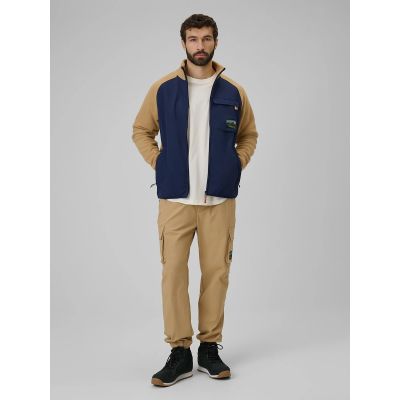 4. Regular fleece with stand-up collar men's 4F 4FRAW25TFLEM446-83S