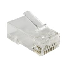 ALANTEC RJ45 UTP pass-through plug cat.6 (pack of 100 pcs)
