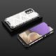 12. Honeycomb case armored cover with a gel frame for Samsung Galaxy A13 5G transparent