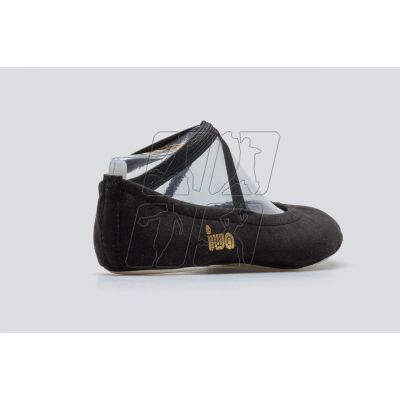 4. IWA 302 black gymnastic ballet shoes
