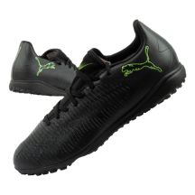 Puma men's sports shoes Future 8 Play TT turf football shoes black green