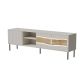INSERTO 3D1W TV cabinet 190x40x61.5 cashmere + LED