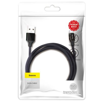 10. Baseus Yiven USB-A - MicroUSB Cable 1.5m - Black