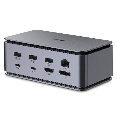 2. Lindy 43372 Docking Station USB4 Anthracite