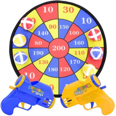Kids’ Velcro Dart Game with Blasters, 36 cm