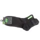 Skechers 3PPK Bamboo Mesh Quarter Socks SK42056-9999 Black 39-42
