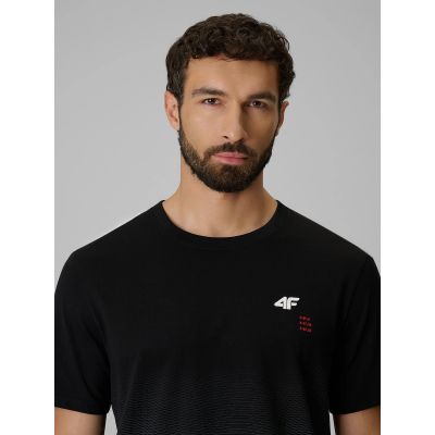5. Men's regular printed T-shirt 4F 4FRSS26TTSHM4040-20A