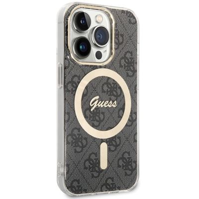 3. Guess IML 4G MagSafe case for iPhone 15 Pro - black