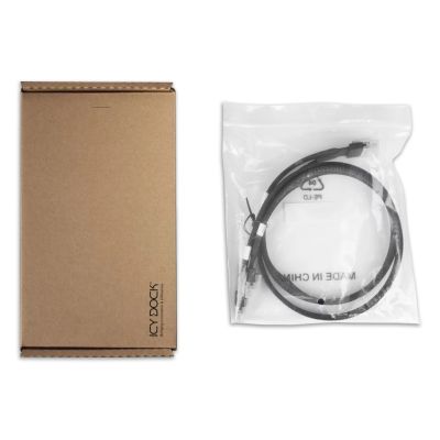 4. Icy Dock MB306L-B SAS Cable 0.5m Black