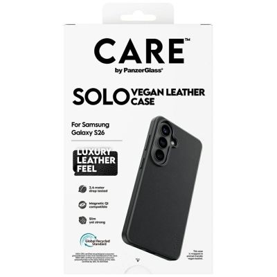 6. CARE by PanzerGlass Solo Case for Samsung Galaxy S26 - Black