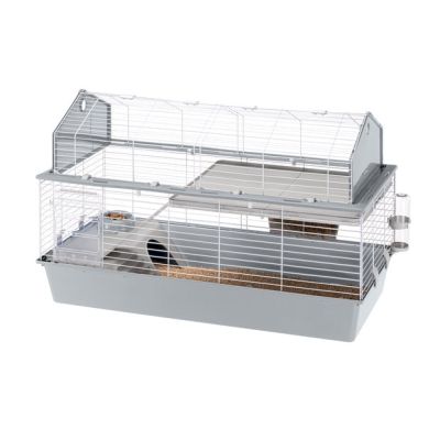 FERPLAST Barn 120 - two-story cage for guinea pigs and rabbits