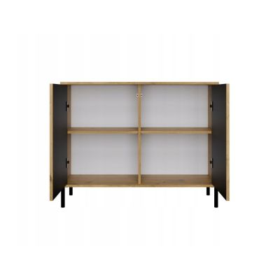 5. KAMARO 2D SLIM ARTISAN CHEST OF DRAWERS/BLACK