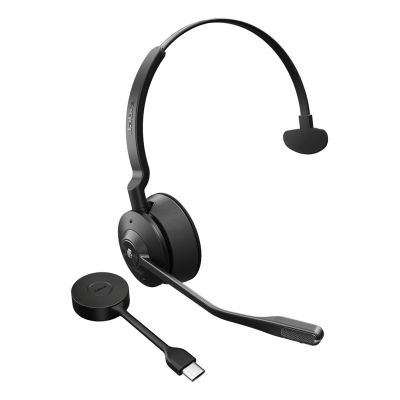 Jabra Engage 55 SE Headset Wireless Headband Office/Call Center Black