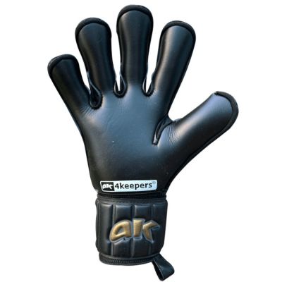 3. 4keepers Champ Gold Black VI RF2 M S906441 Goalkeeper Gloves