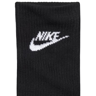 3. Nike Everyday Elevated Socks 3 Pairs Black IH8522 902