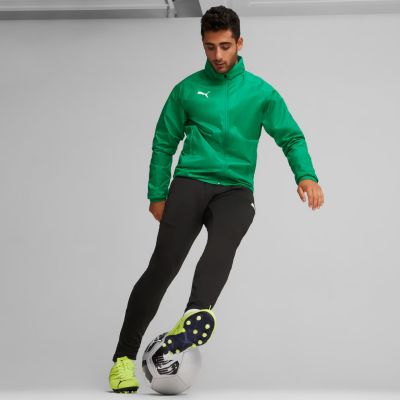 14. Puma Team Goal All Weather Men's Jacket Green 659038 05