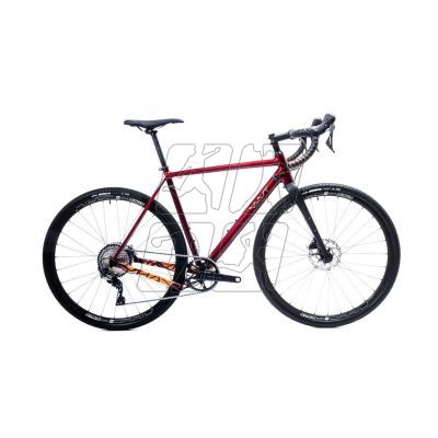 5. VAAST 700C APEX GRX 52cm S Gloss Berry Red gravel bike