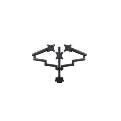 4. Maclean MC-811 desk mount for 3 monitors (desktop; 17" - 27"; max. 20kg)