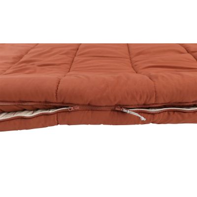 4. Outwell 230501 Sleeping Bag Adult Semi-Rectangular Polyester Red