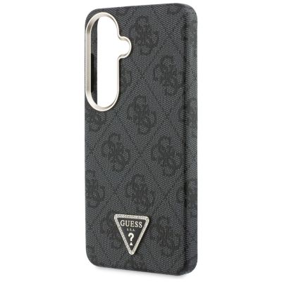 6. Guess 4G Triangle Logo MagSafe Case for Samsung Galaxy S26 - Black