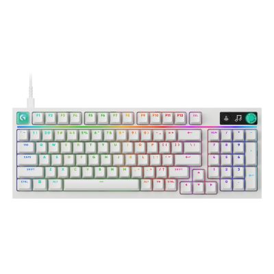 4. Logitech G G316 X 98 Gaming Keyboard USB QWERTY English White