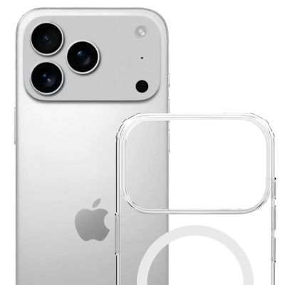 6. 3mk Armor MagCase for iPhone 17 Pro - Transparent