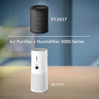 2. Philips Integrated 3-in-1 Filter Fits 2-in-1 Purifier: AC3737/10 NanoProtect HEPA Pro S3 Filter