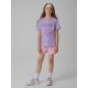 4. Girls' regular printed T-shirt 4F 4FJRAW26TTSHF4240-52S